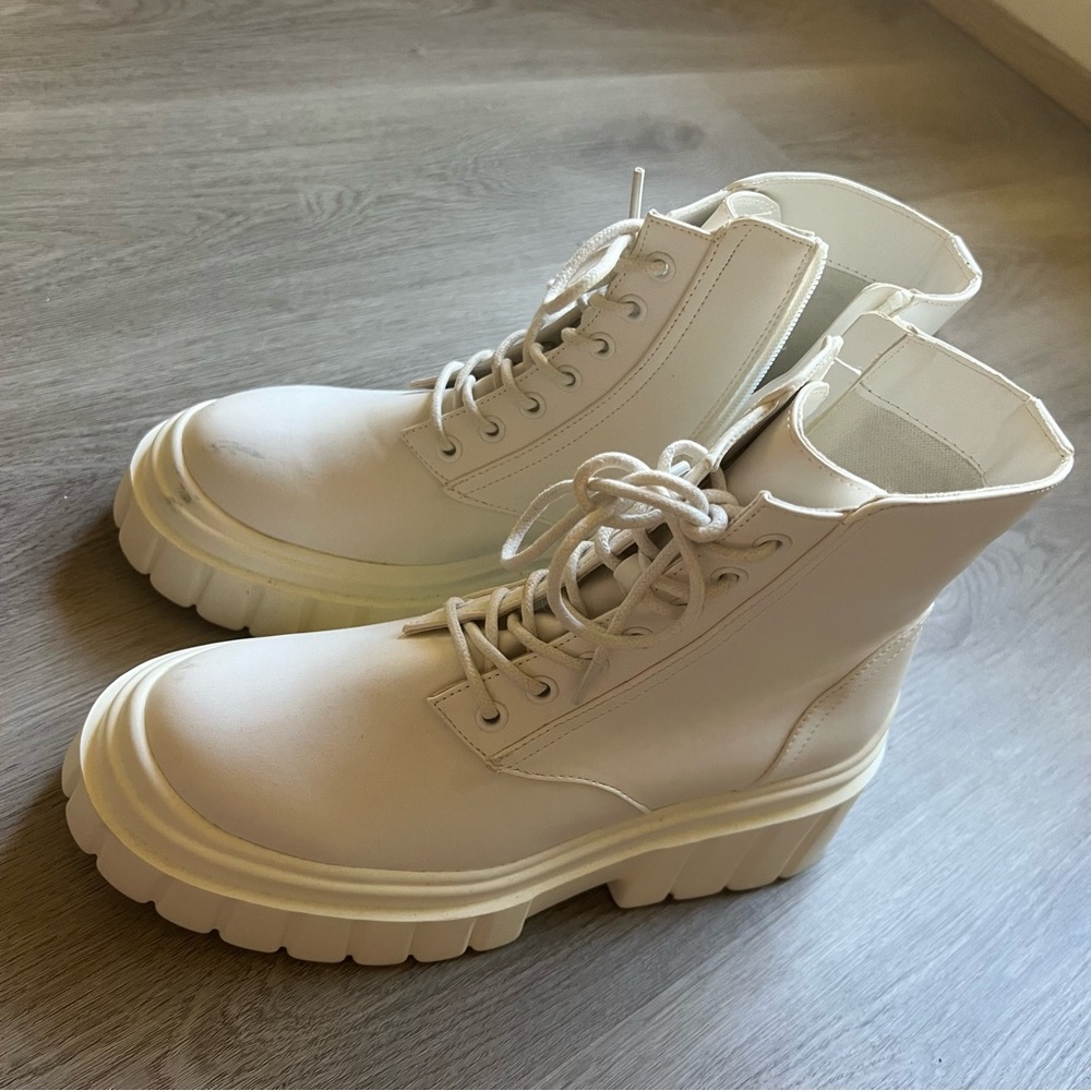 Alternative White Platform Boots - image 5